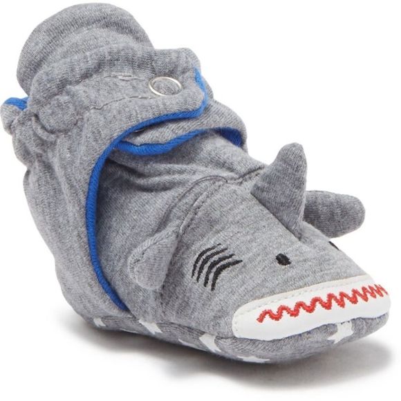 Nordstrom Rack Ro And Me By Robeez Shark Shoes booties 6-12 months NWT - Picture 1 of 6